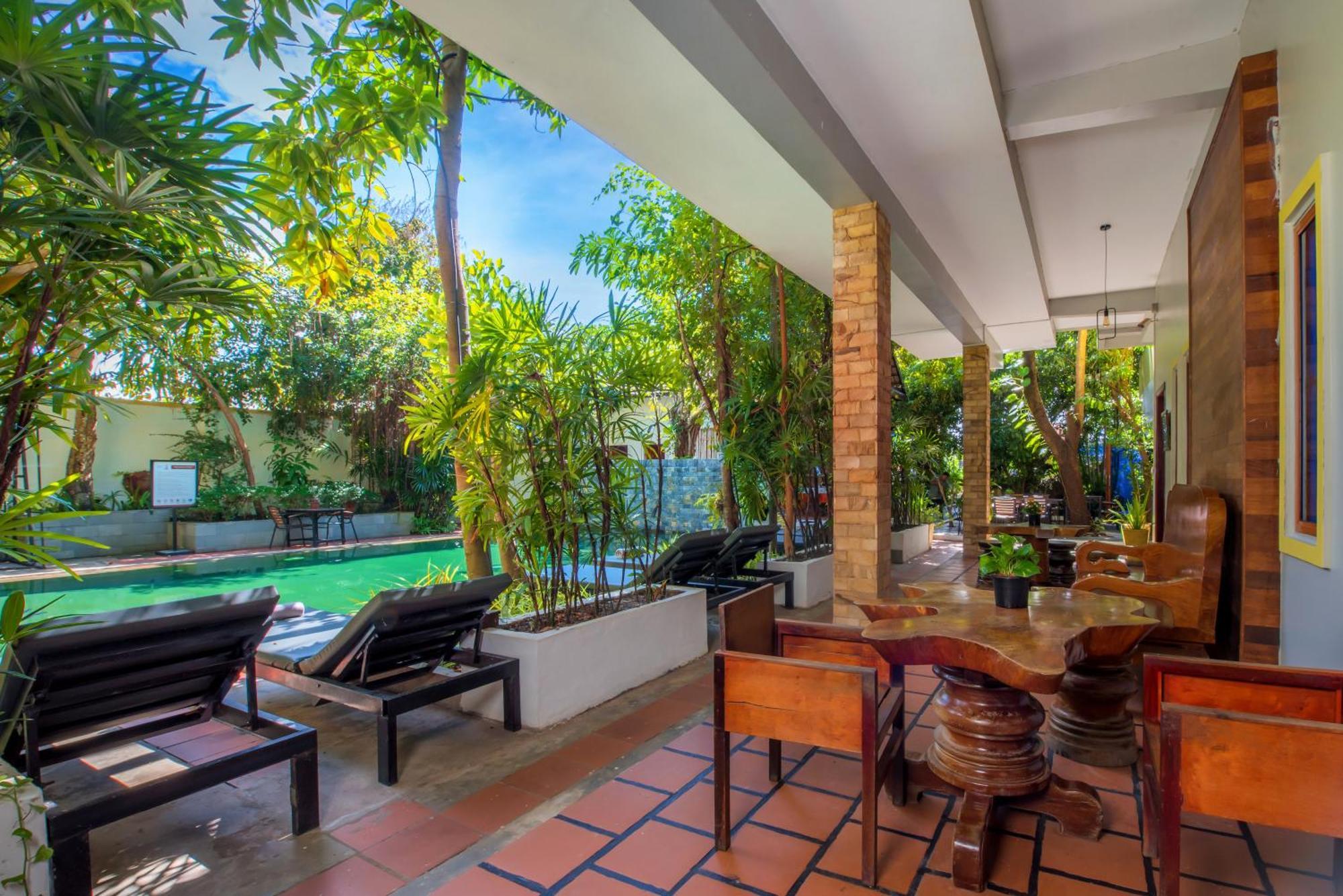 Samnak Lounge Hotel Siem Reap Exterior photo