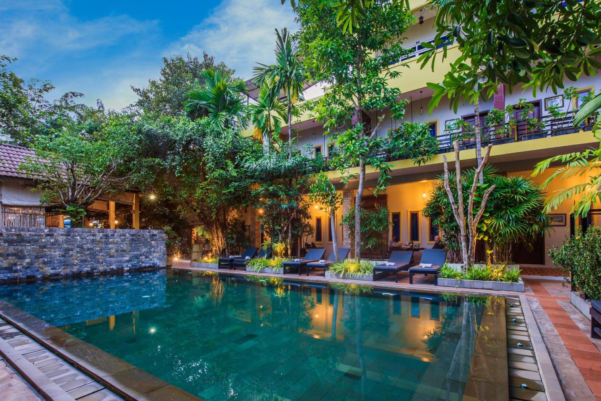 Samnak Lounge Hotel Siem Reap Exterior photo